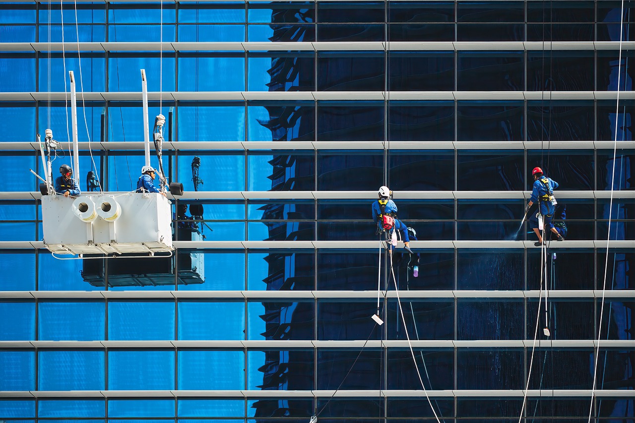 who-we-are workers, windows, building, cleaners, cleaning, service, maintenance, crane cradle, glass, reflection, high-rise building, skyscraper, urban, city, workers, workers, cleaning, cleaning, cleaning, cleaning, cleaning, service, maintenance, maintenance, maintenance